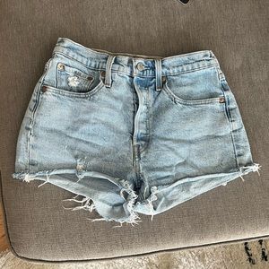 Levi’s denim shorts
